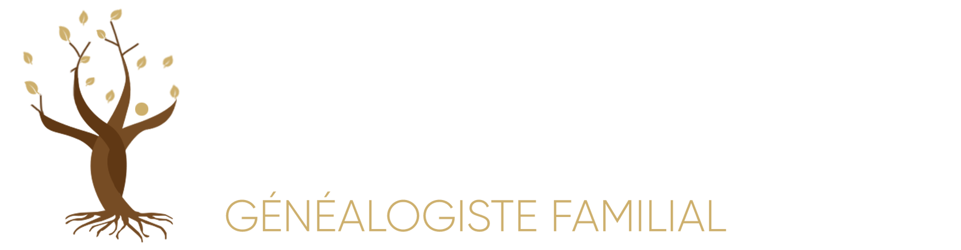 Racines et Familles - Logo blanc